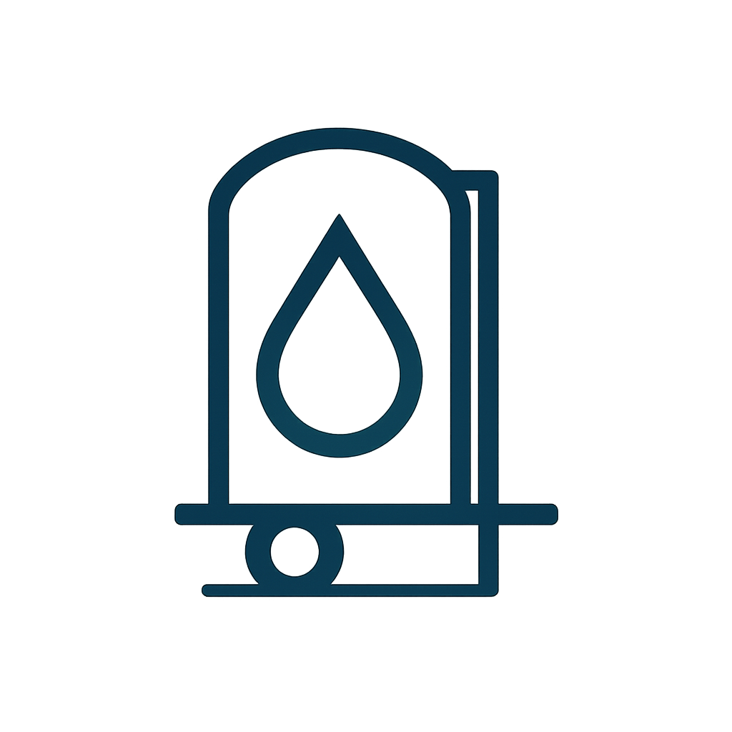 Luxury Portable Bathroom logo for Greensboro restroom trailer rentals